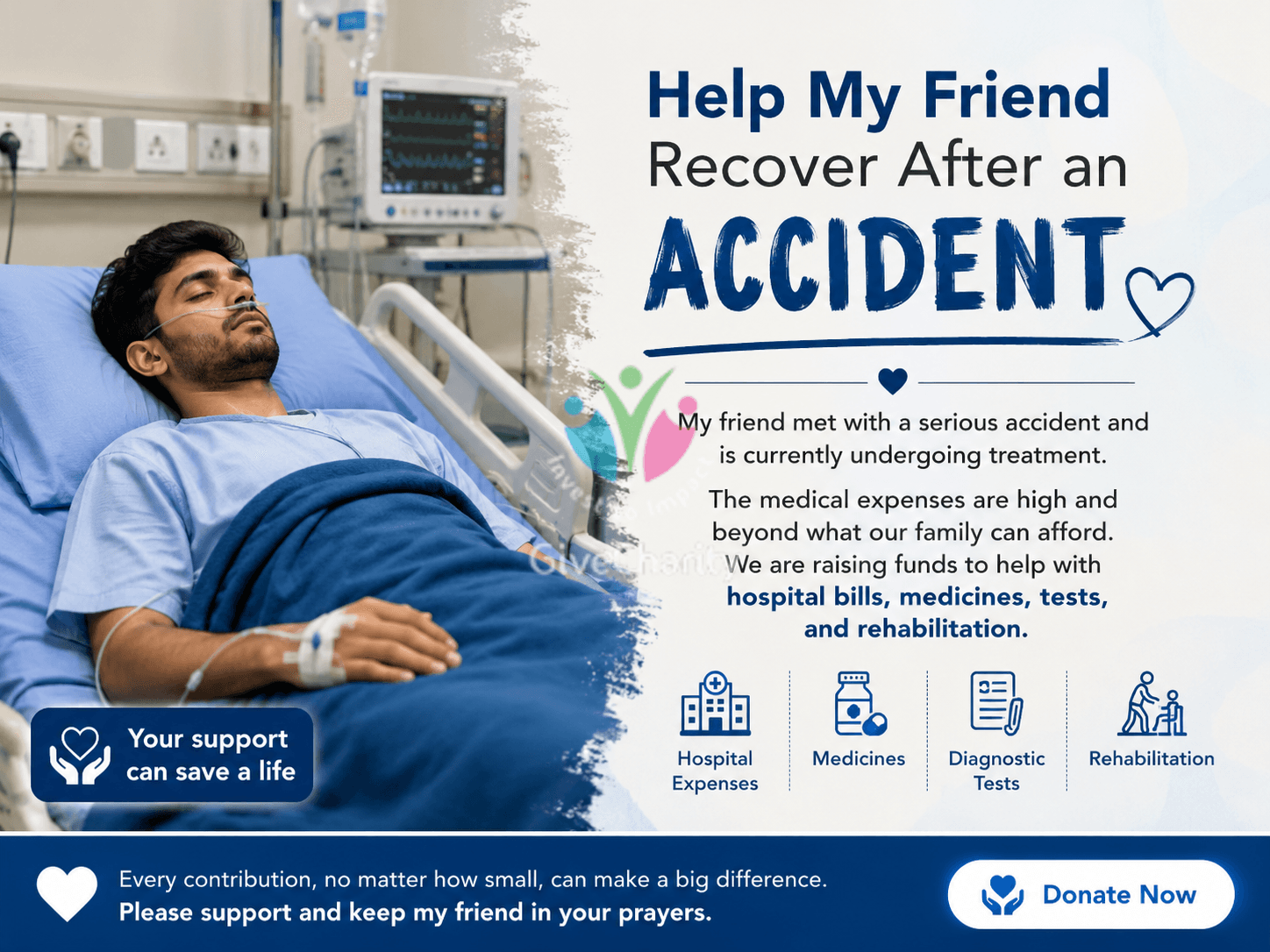 Fundraise for family financial issue